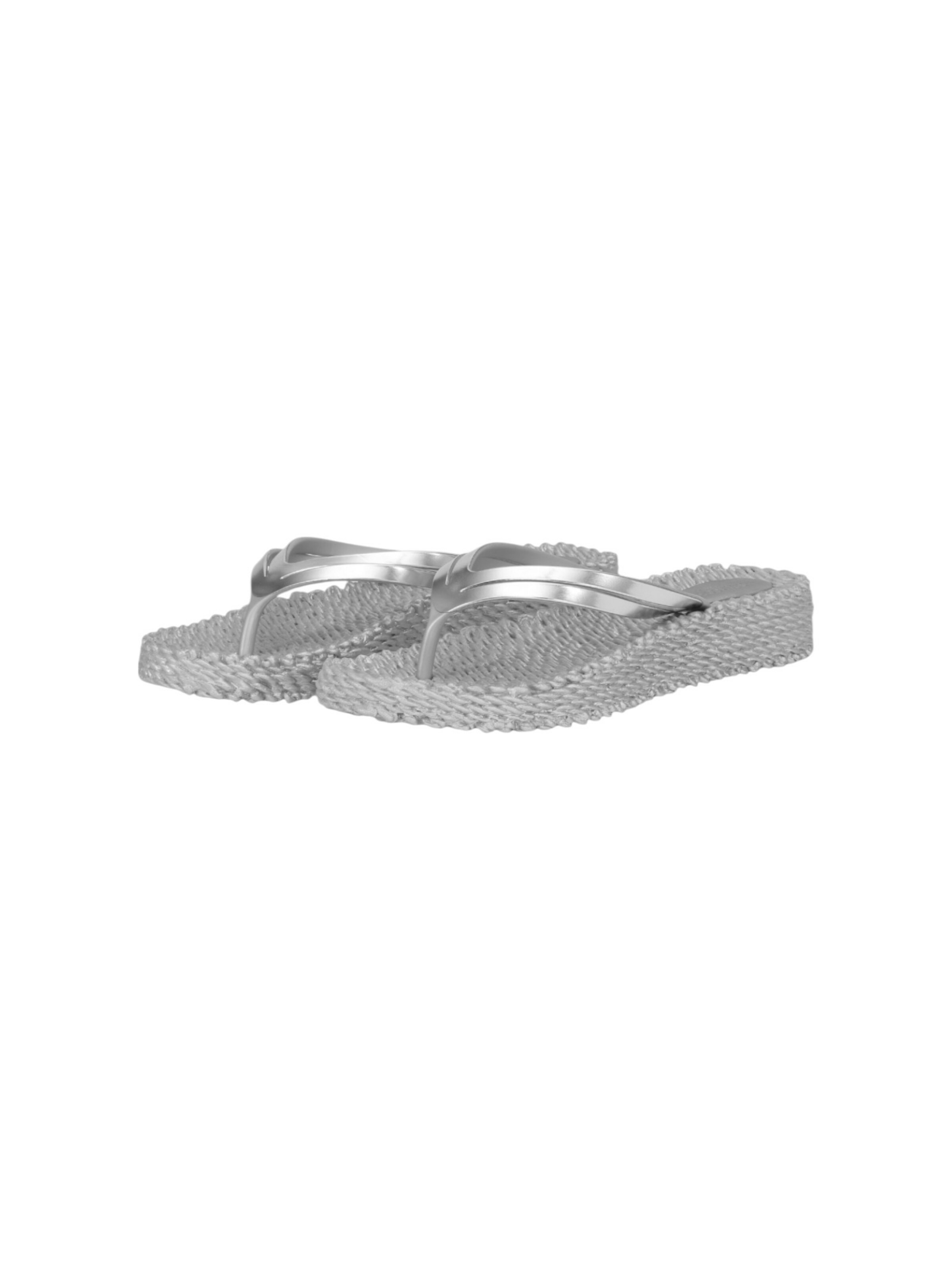 ILSE JACOBSEN T-Bar Sandals 'Cheerful06' in Silver