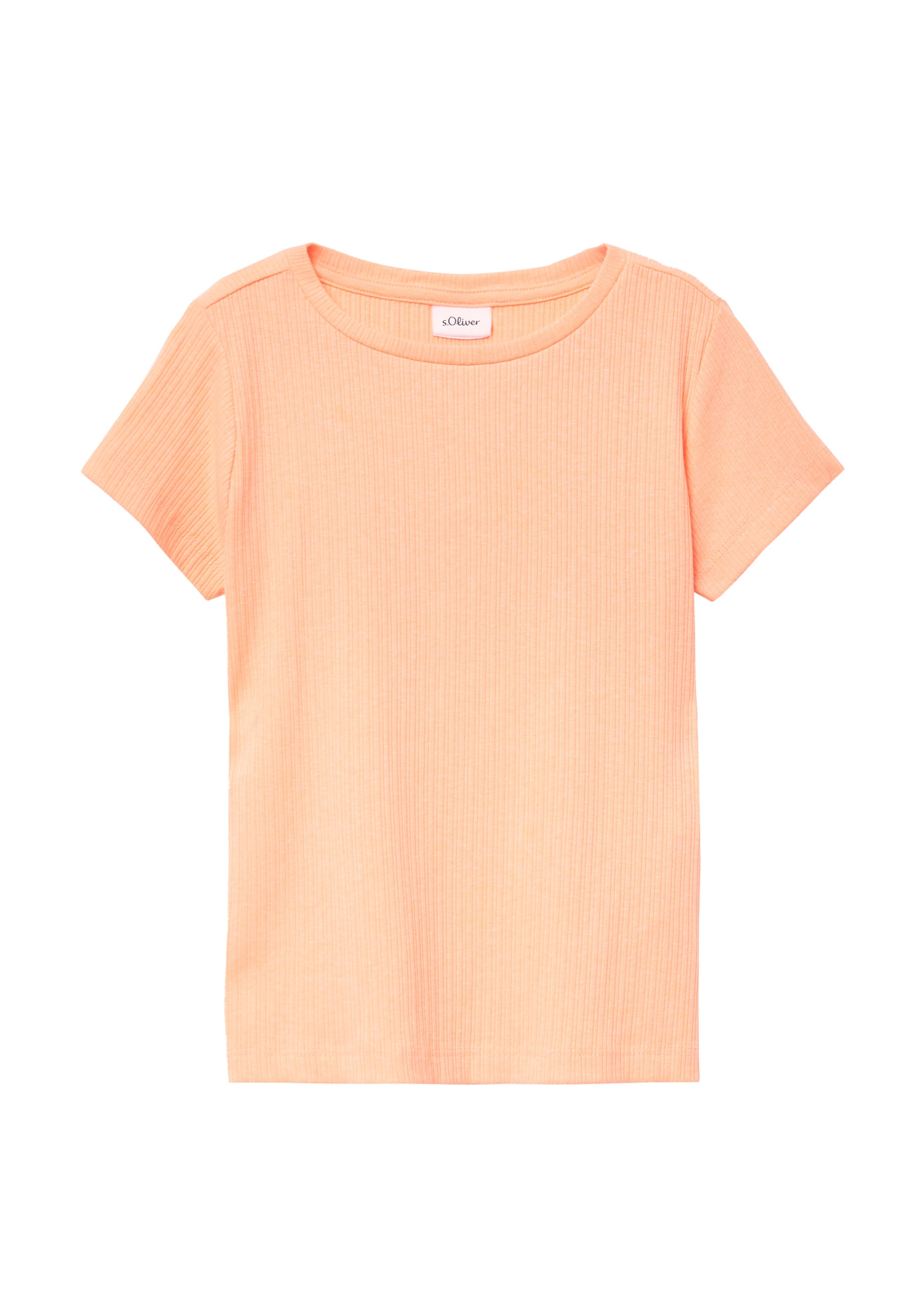 s.Oliver Shirt in Oranje: voorkant