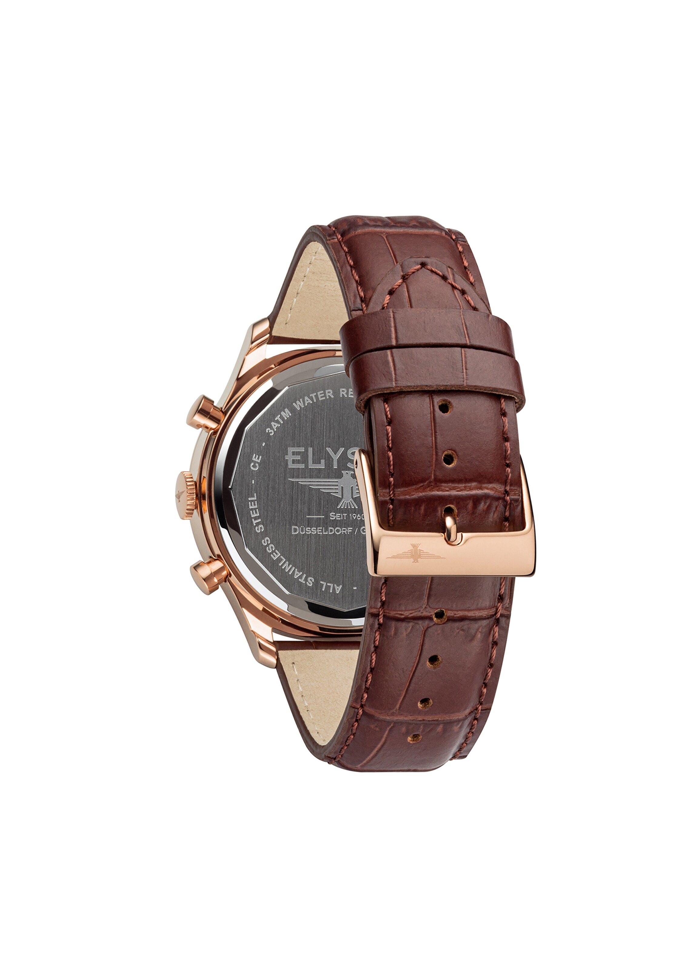Männer Uhren ELYSEE Uhr 'Heritage II' in Dunkelblau, Rosegold - MY71605 Männer Uhren ELYSEE Uhr 'Heritage II' in Dunkelblau, Rosegold - MY71605