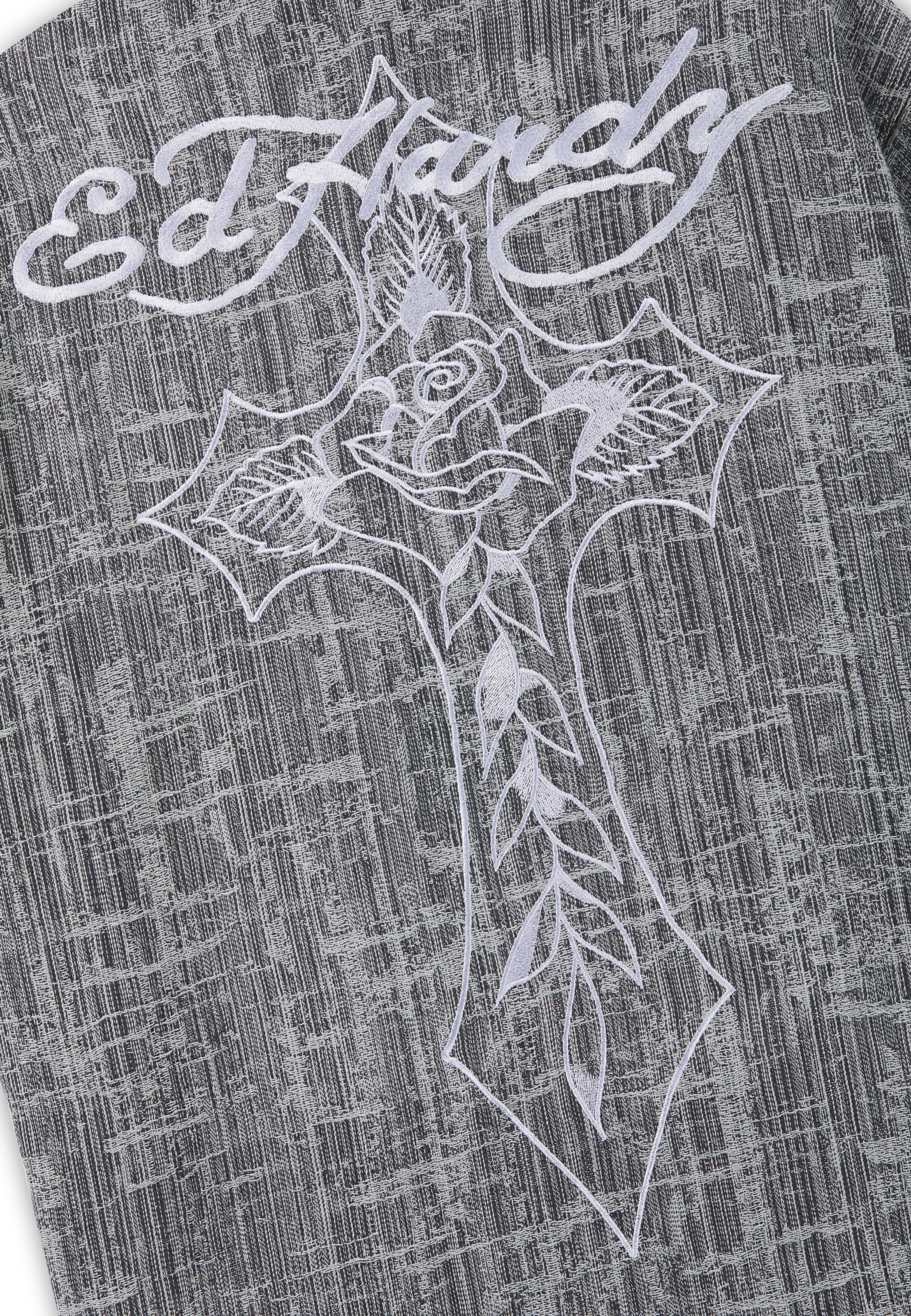 Ed Hardy Comfort Fit Риза в черно