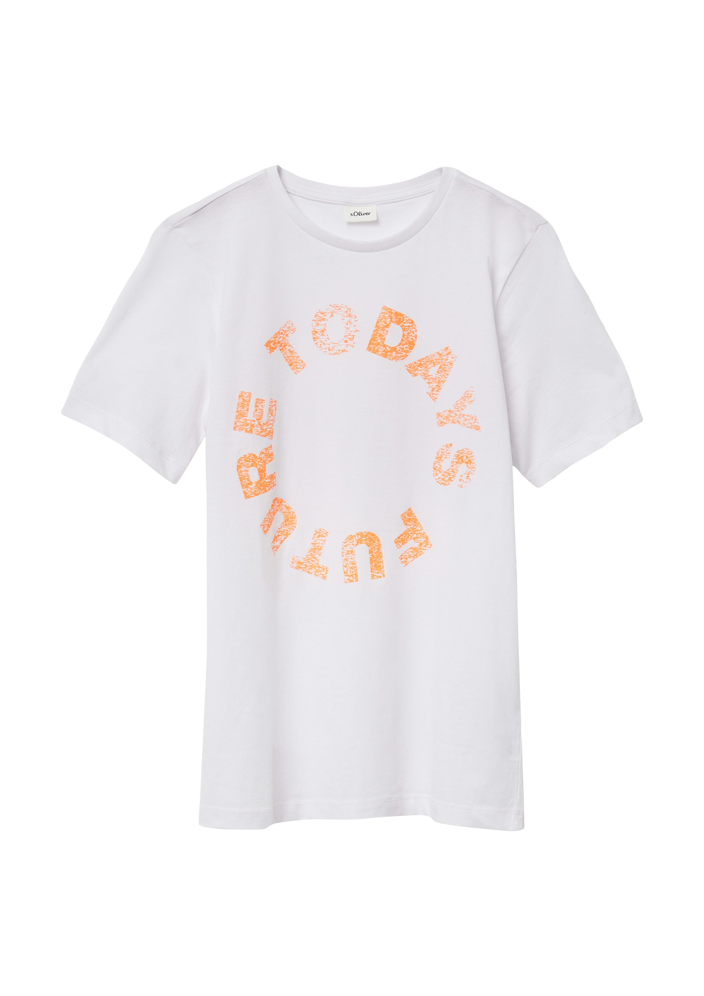 s.Oliver Shirt in Wit: voorkant