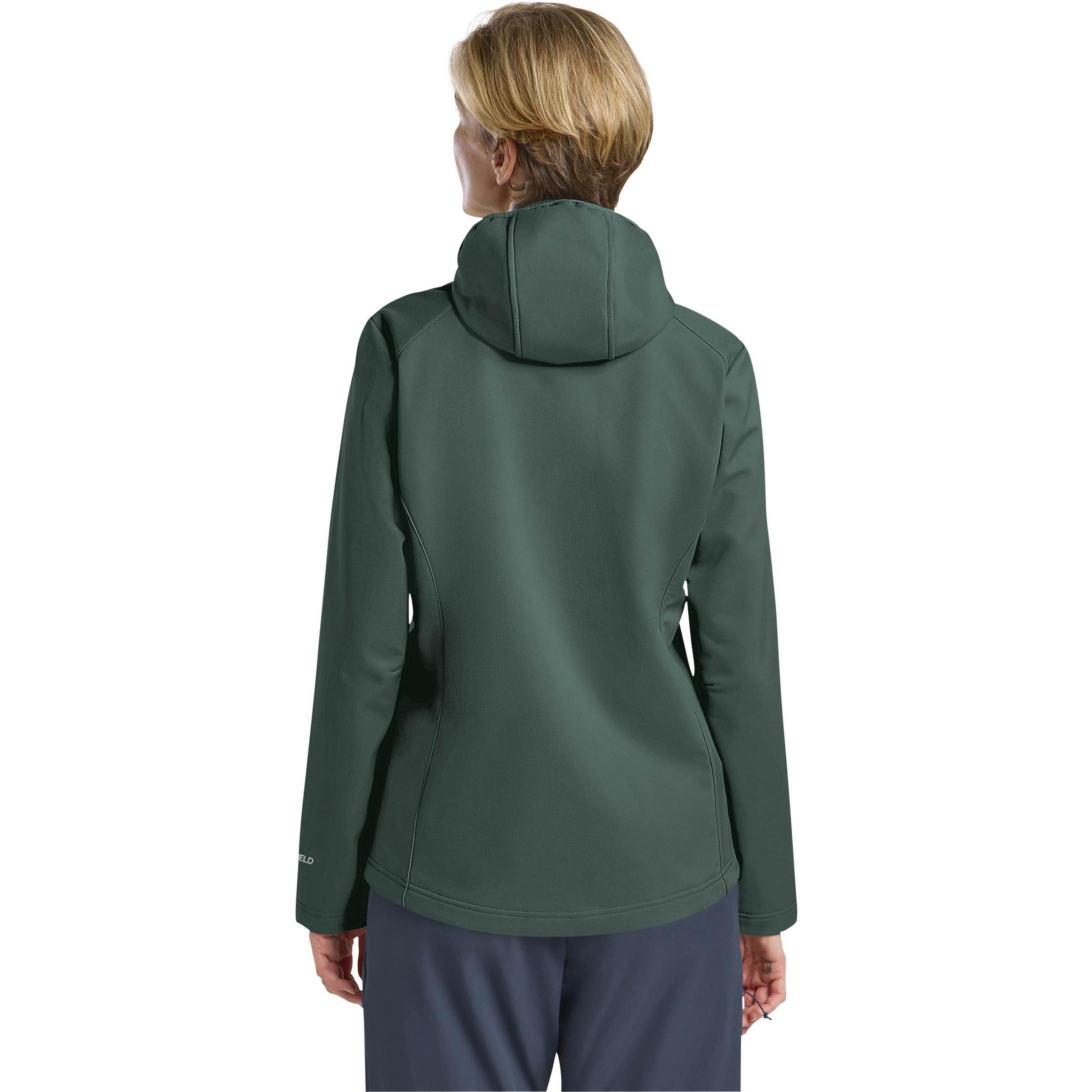JACK WOLFSKIN Outdoor Jacket 'Bornberg' in Green