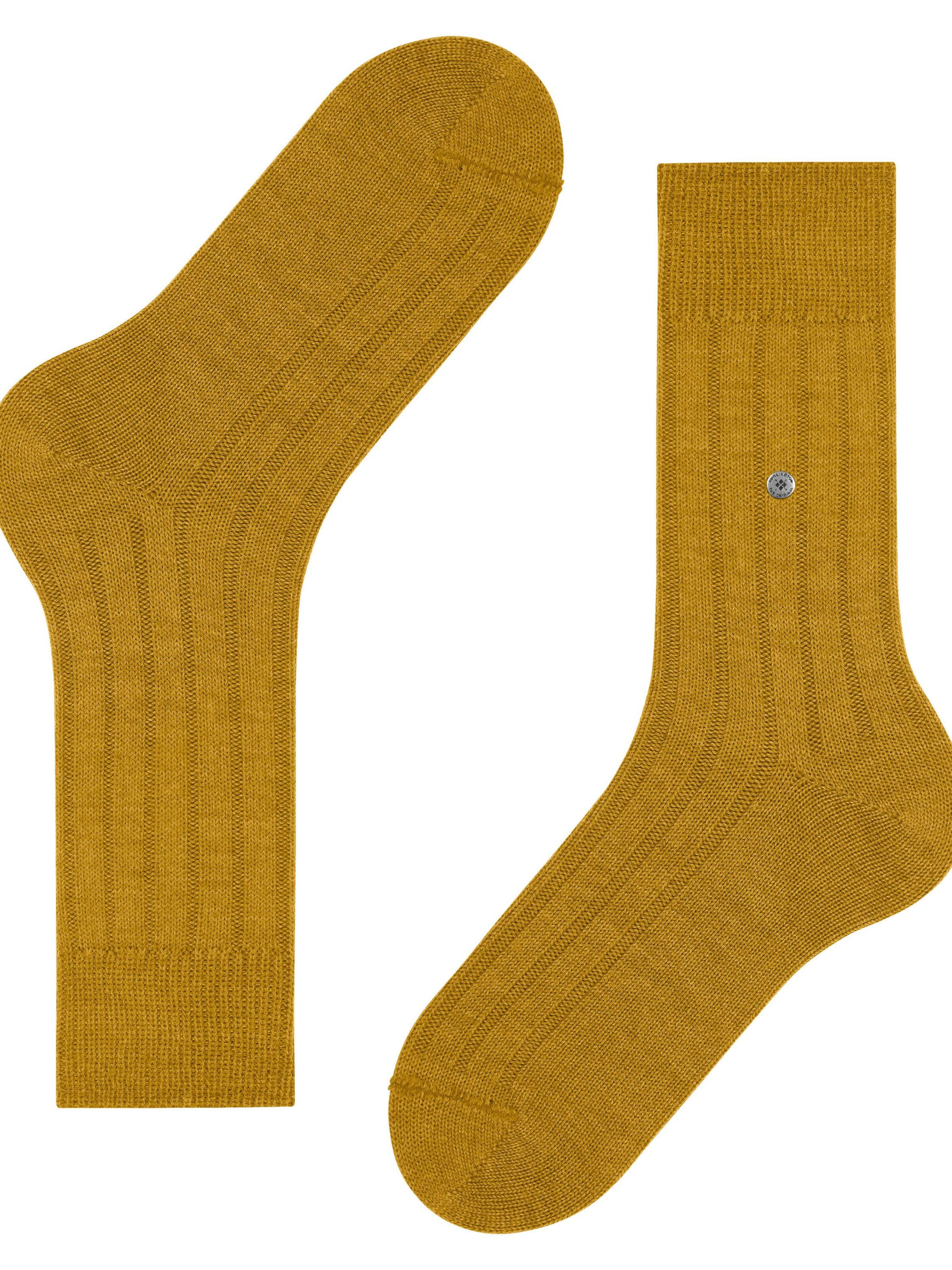 BURLINGTON Socks 'Dover' in Yellow