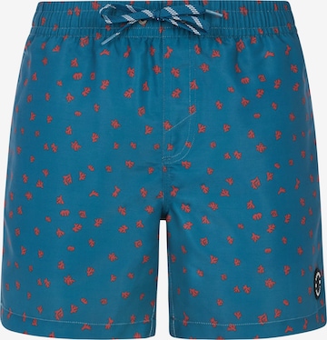 PROTEST Board Shorts 'PRTJuan' in Blue: front