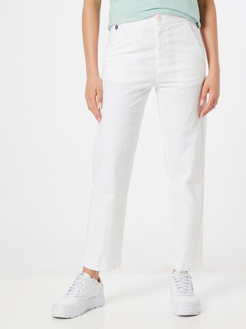 Brava Fabrics Regular Chino trousers in White: front