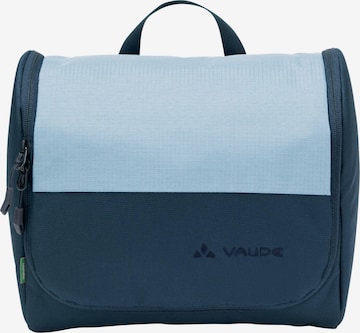 VAUDE Toiletry Bag in Blue: front