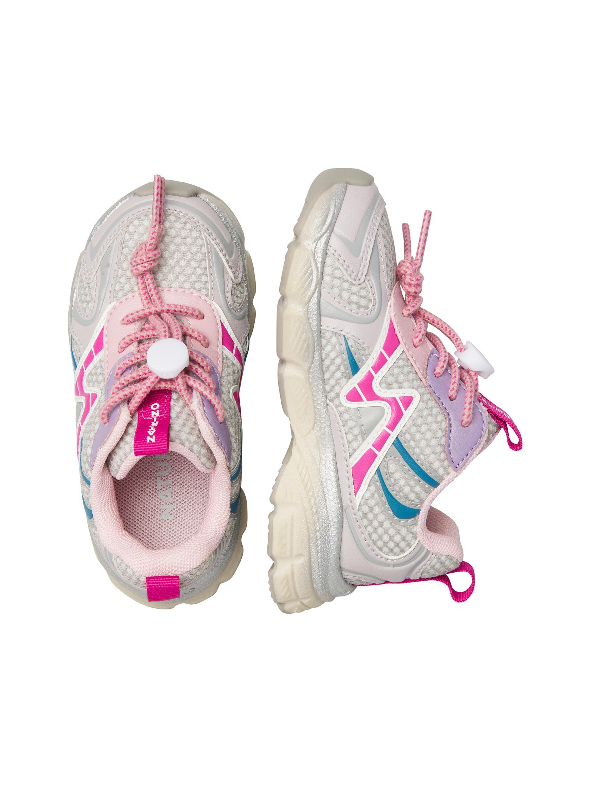 NATURINO Sneakers 'WAVE.' in Grijs