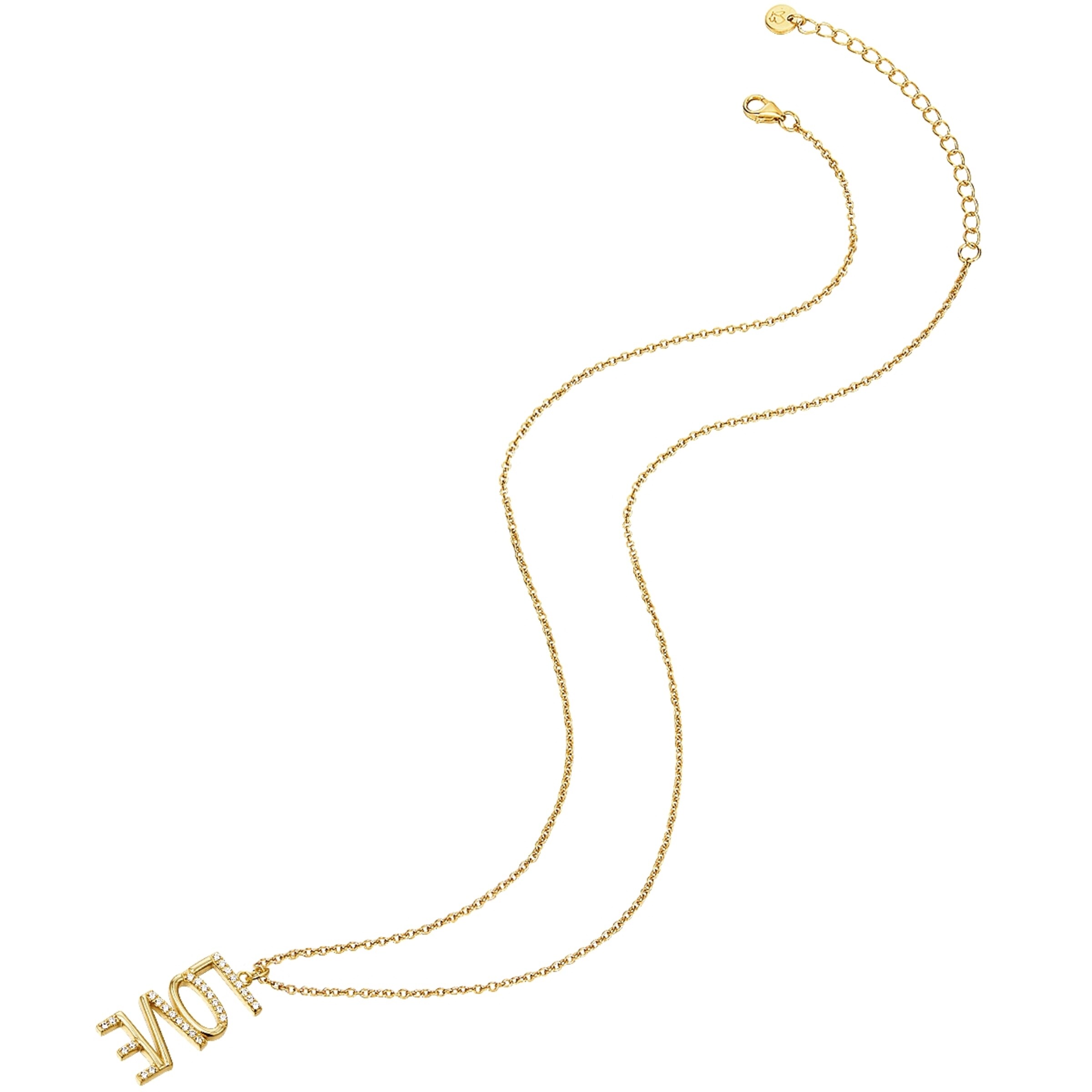 Collana Glanzstücke München di colore giallo oro / oro, Visualizzazione prodotti