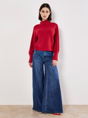 Pull-over ' ' Apricot en rouge