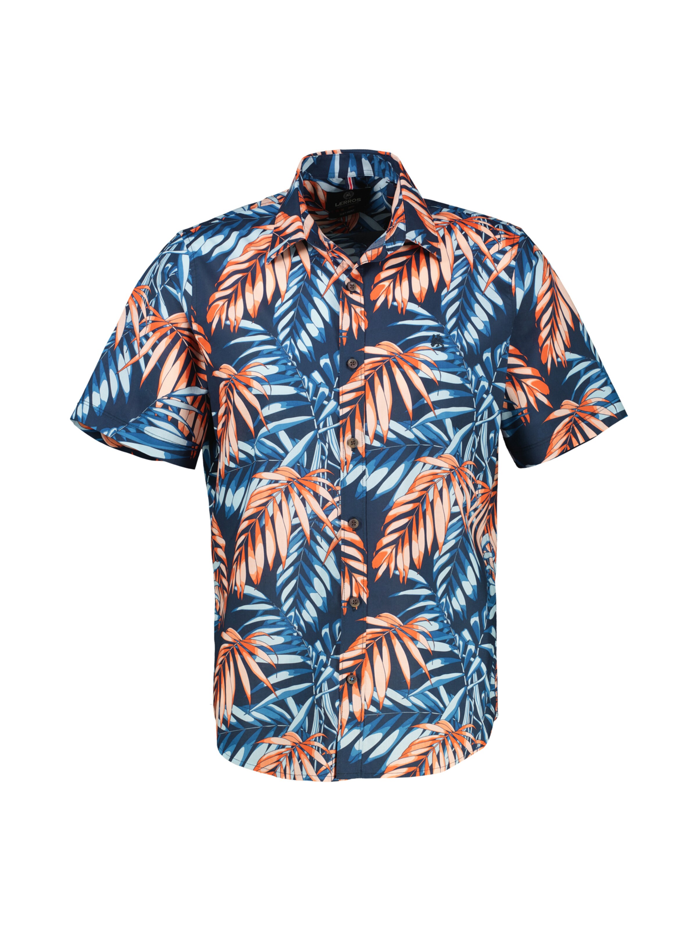 LERROS Regular Fit Hemd in Blau: Vorderseite