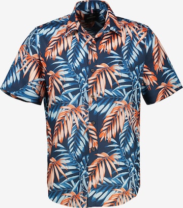 LERROS Regular fit Overhemd in Blauw: voorkant