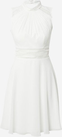 Robe Vera Mont en blanc : devant