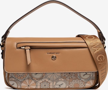Borsa a spalla di Gattinoni in beige: frontale
