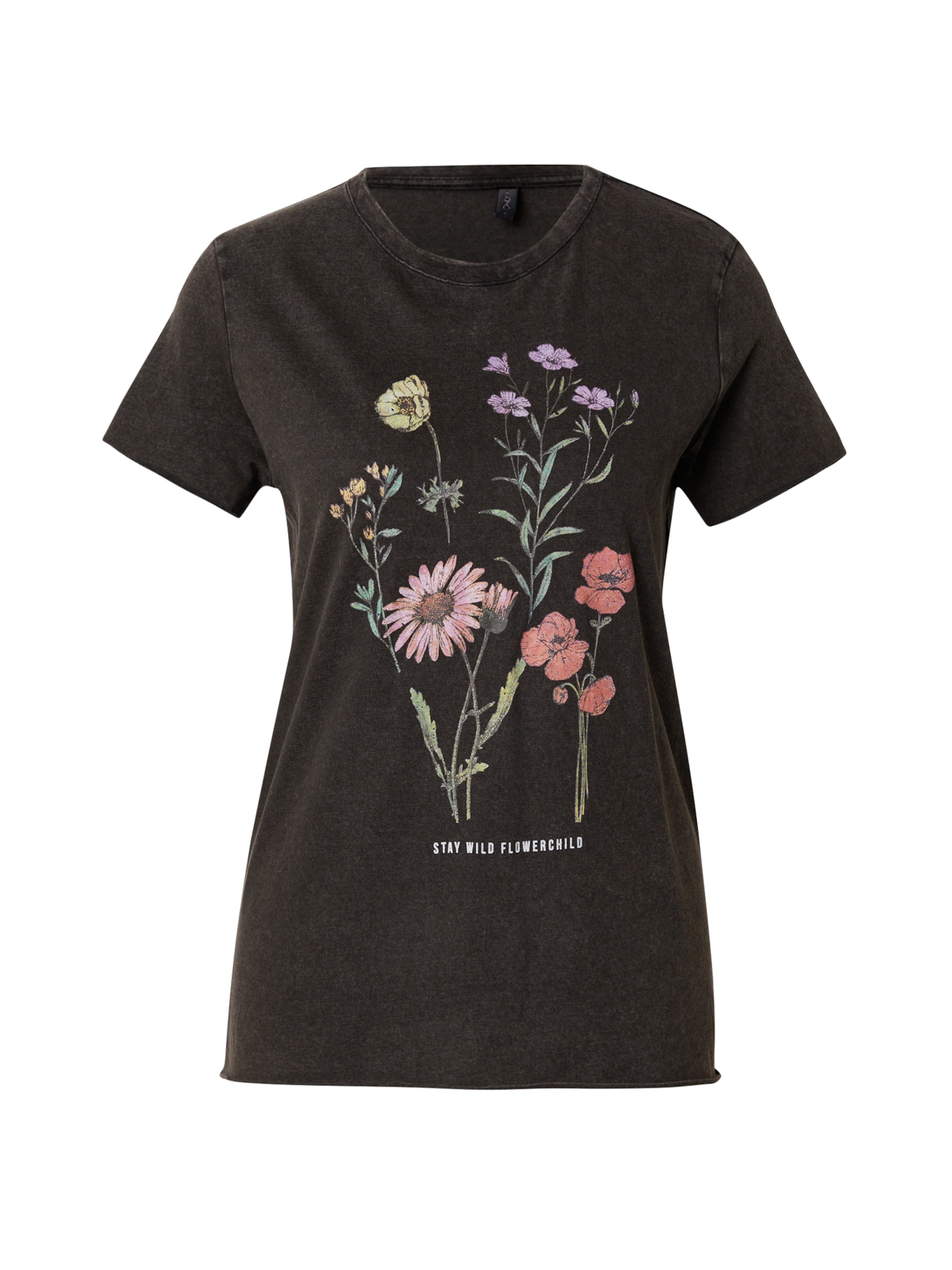 ONLY Тениска в черно: отпред