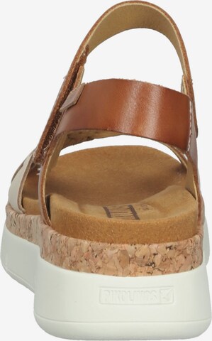 PIKOLINOS Strap Sandals in Brown