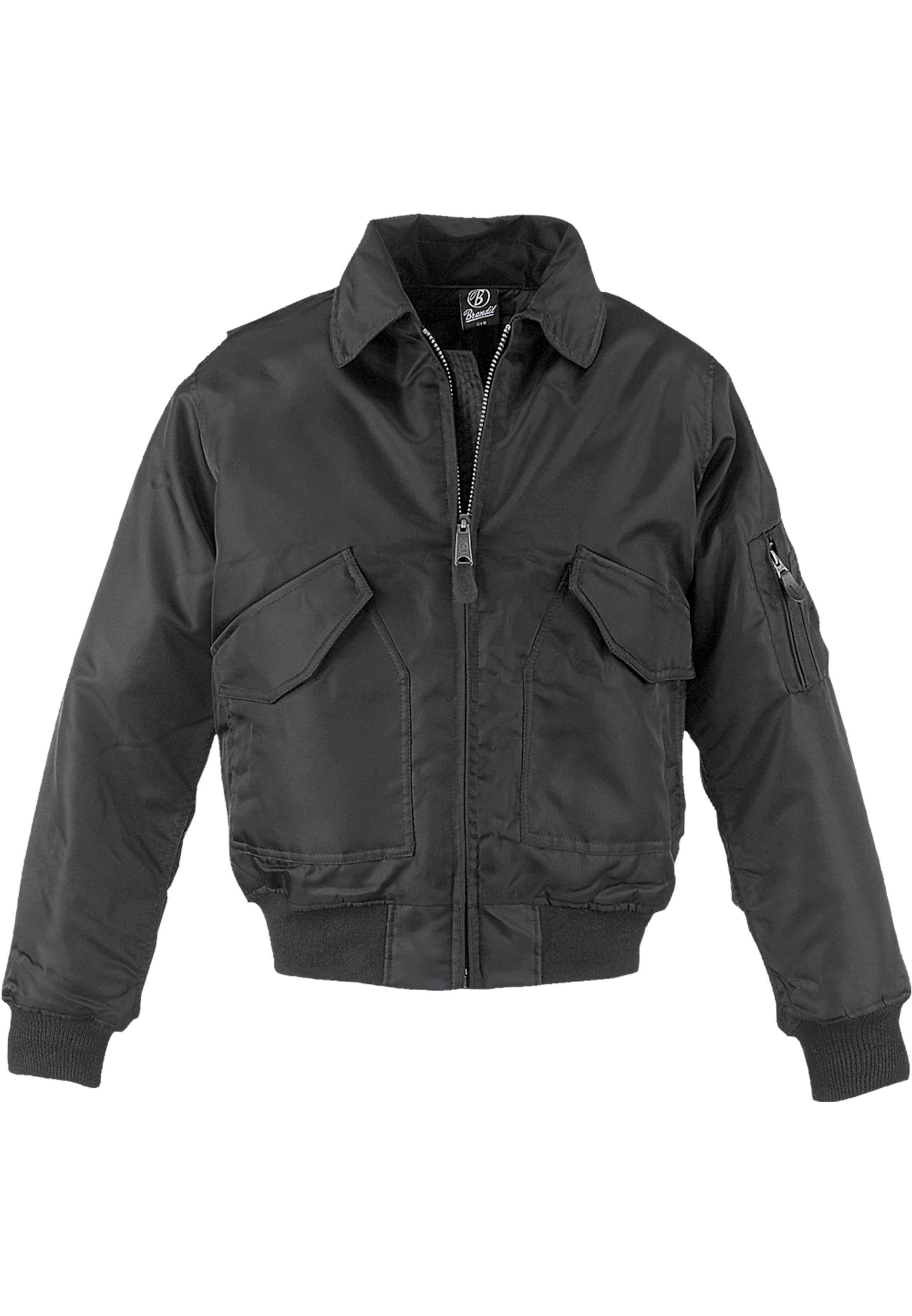 Brandit Átmeneti dzseki - fekete: elől