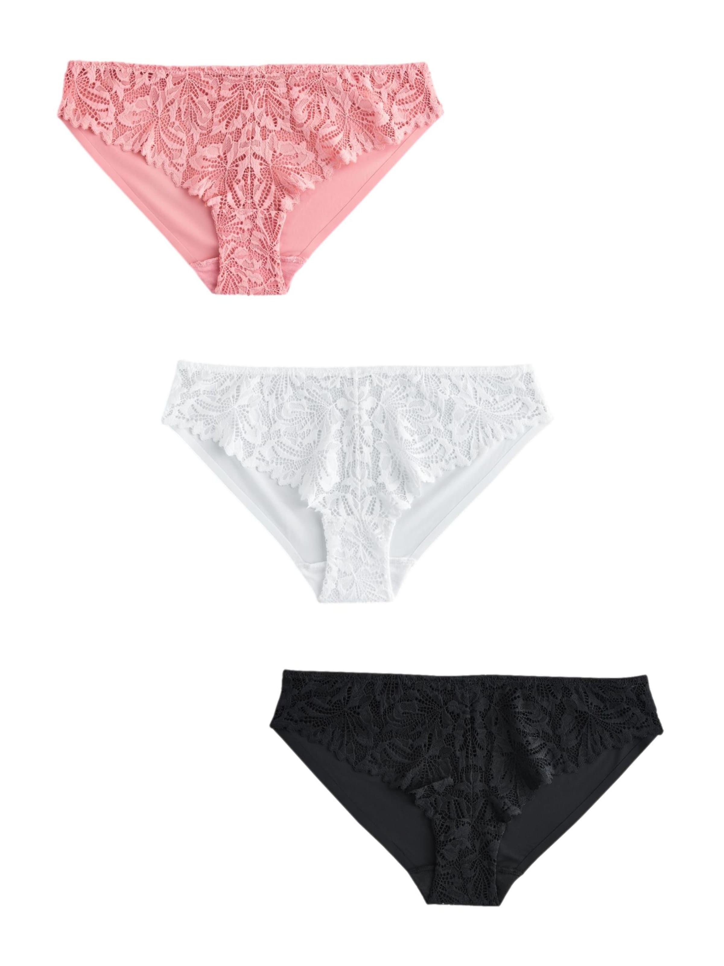 Next Трусы-слипы в Ярко-розовый: спереди