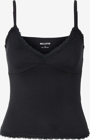 HOLLISTER Toppi värissä musta: etupuoli