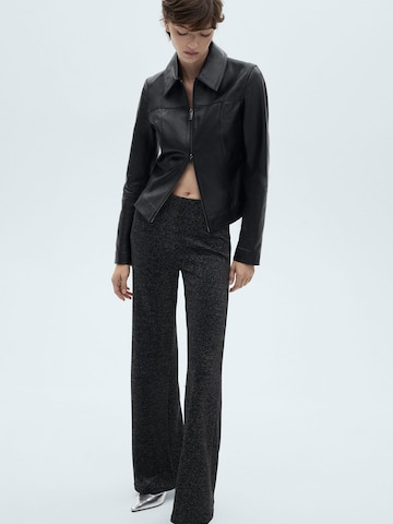 MANGO Bootcut Housut 'XBLUTI' värissä harmaa