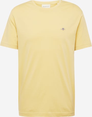 GANT T-Shirt in Gelb: predná strana