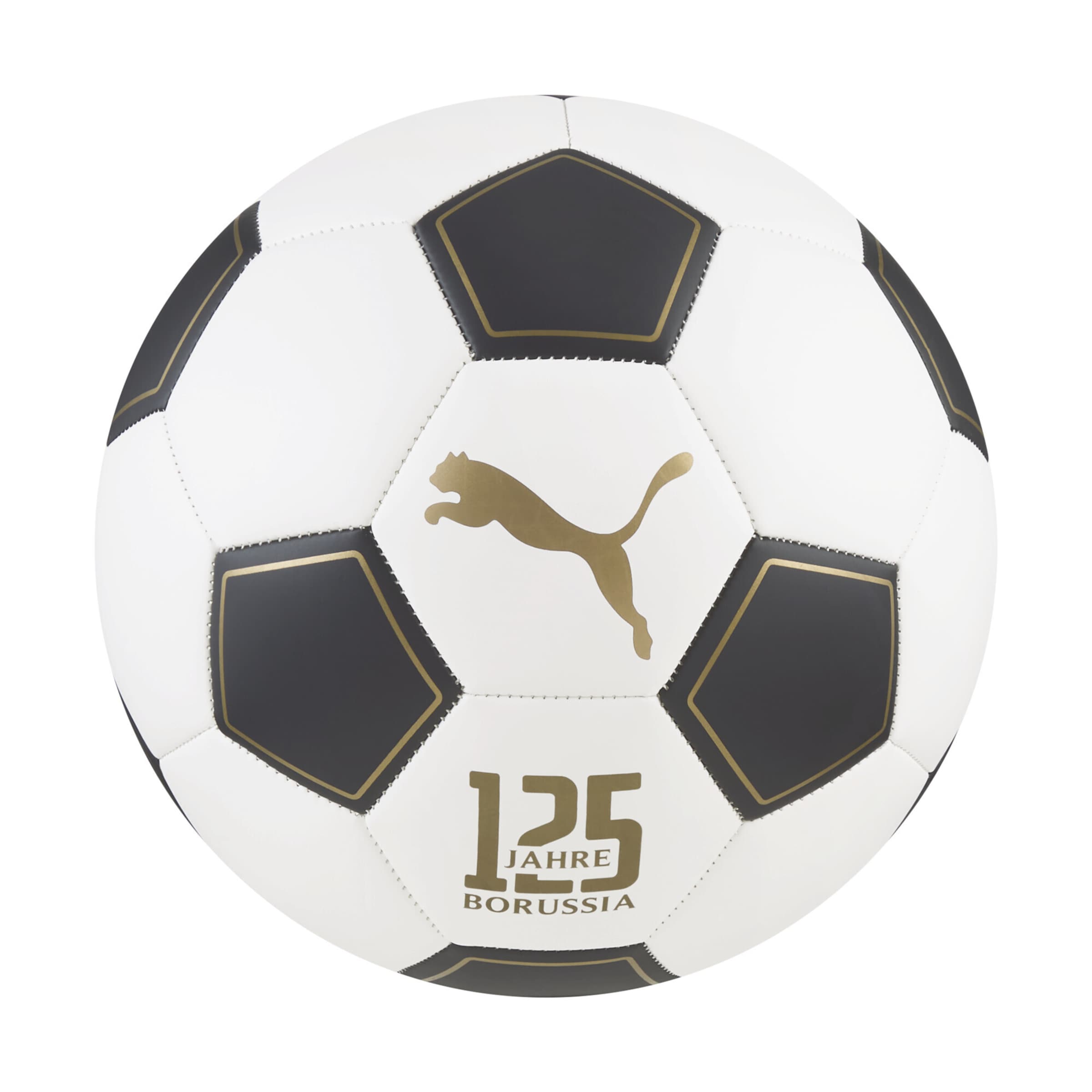 Balle 'Borussia Mönchengladbach 125th Anniversary' PUMA en blanc : devant