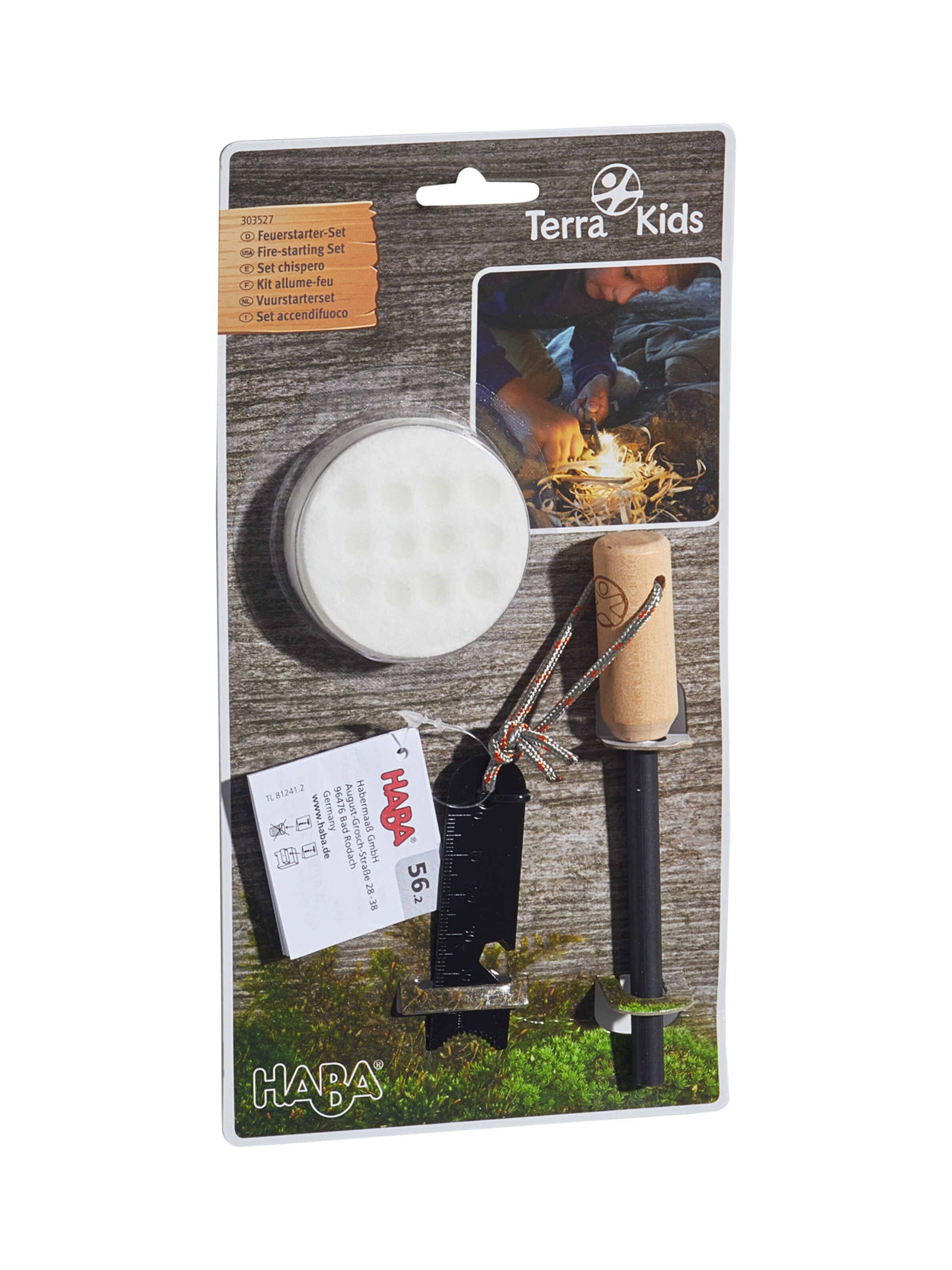 HABA Outdoor-Spielzeug ' Terra Kids Feuerstarter-Set ' in Mischfarben: Vorderseite
