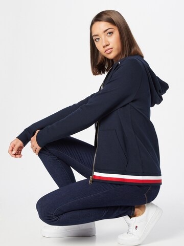 Giacca di felpa di TOMMY HILFIGER in blu