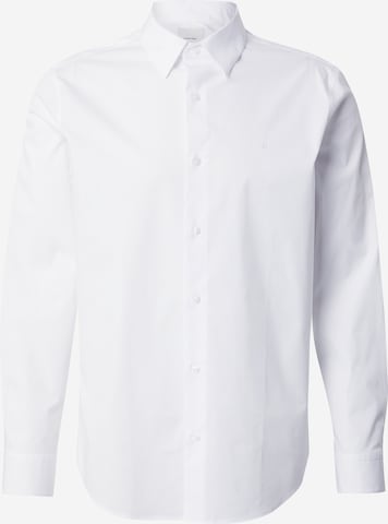 Calvin KleinRegular Fit Košulja - bijela boja: prednji dio