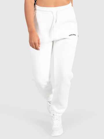 Smilodox Tapered Pants 'Cassandra' in White: front