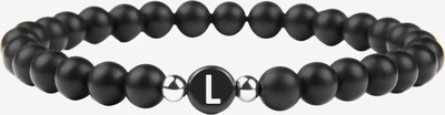 GOOD.designs Bracelet 'Buchstabenperlen L' in Black, Item view