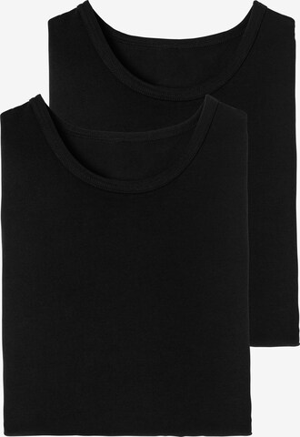 H.I.S Langarmshirt (2 Stck.) in Schwarz