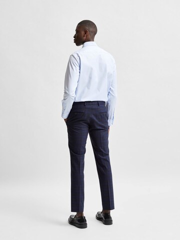 SELECTED Regular fit Button Up Shirt in Blue