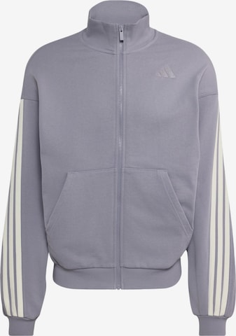 ADIDAS SPORTSWEAR Sportovní mikina – fialová: přední strana