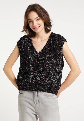 Pull-over MYMO en noir : devant