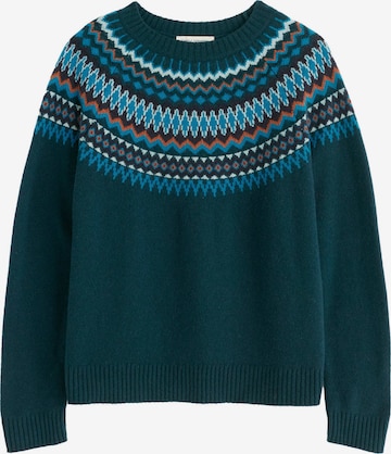 Seasalt Cornwall Sweater 'Gurnard's Head' in Green: front