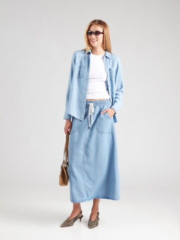 DKNY Bluse in Blau