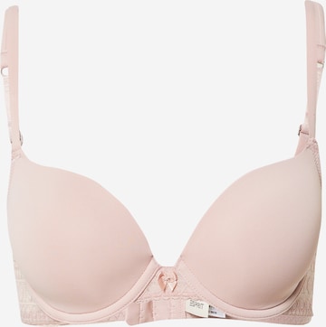 ESPRIT T-shirt Bra in Pink: front