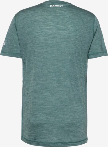 MAMMUT Performance Shirt 'Tree' in Green