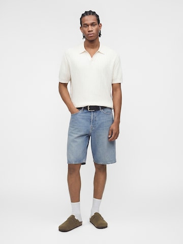 HOLLISTER - Jersey 'MAR4' en blanco
