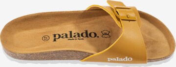 Mule 'Malta' Palado en jaune