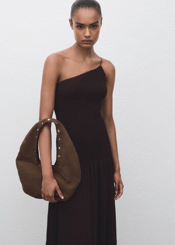 MANGO Dress 'Leia' in Brown