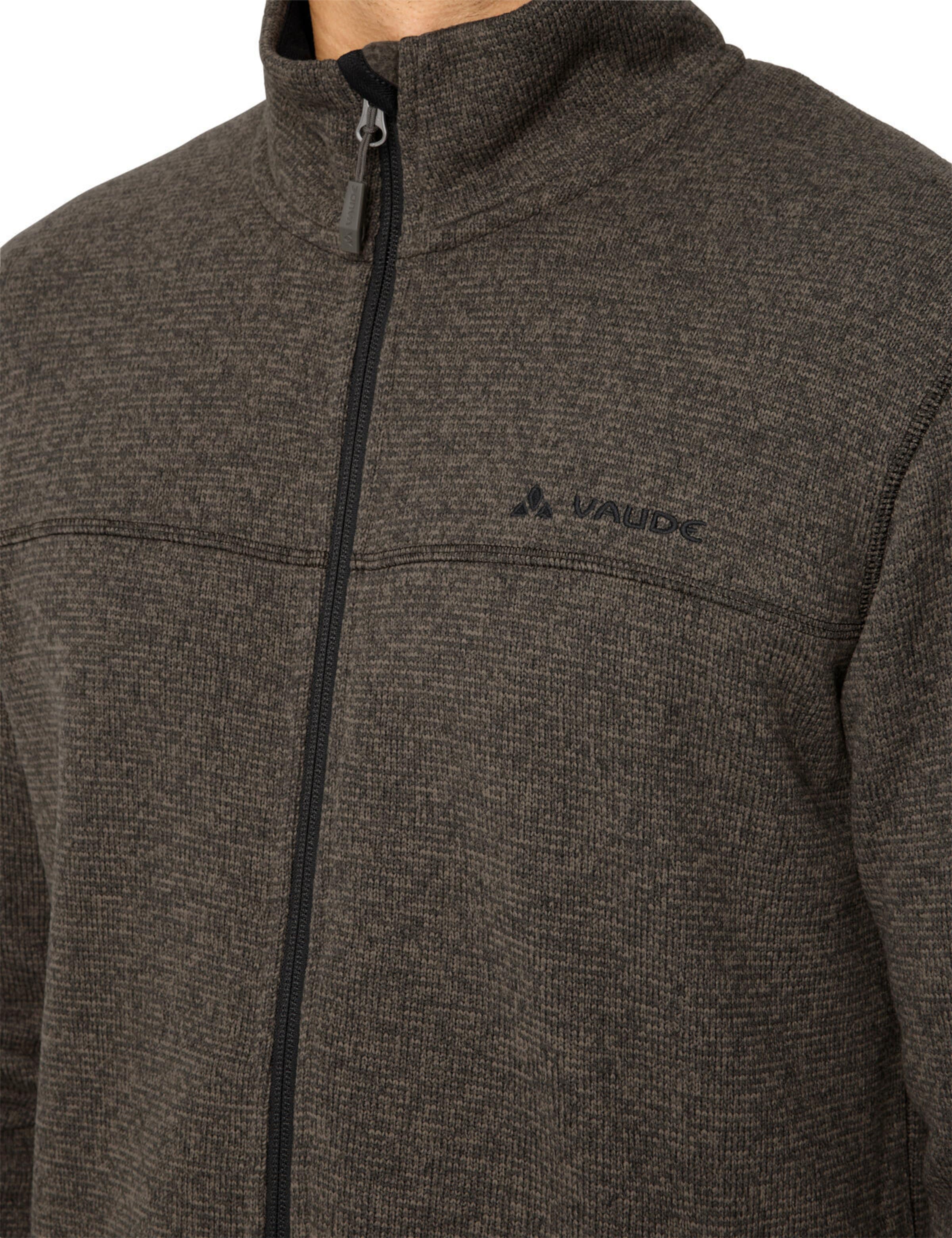 VAUDE Gebreid sportvest 'Rienza III' in Bruin