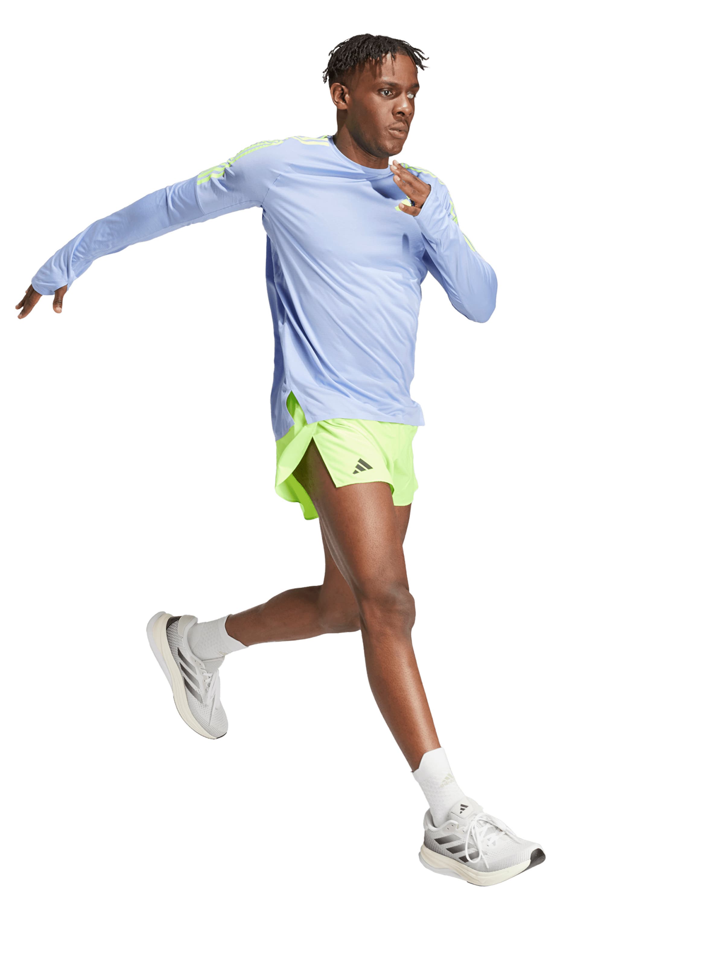 ADIDAS PERFORMANCE Regular Sportbroek 'ADIZERO' in Groen