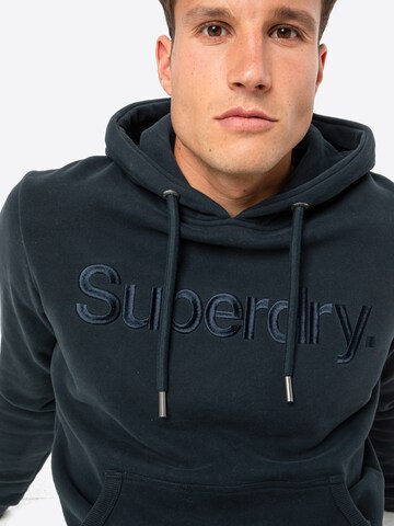 Sweat-shirt Superdry en bleu