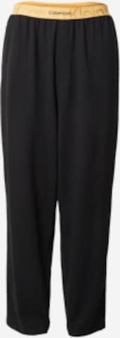 Pantalon de pyjama Calvin Klein Underwear en noir : devant