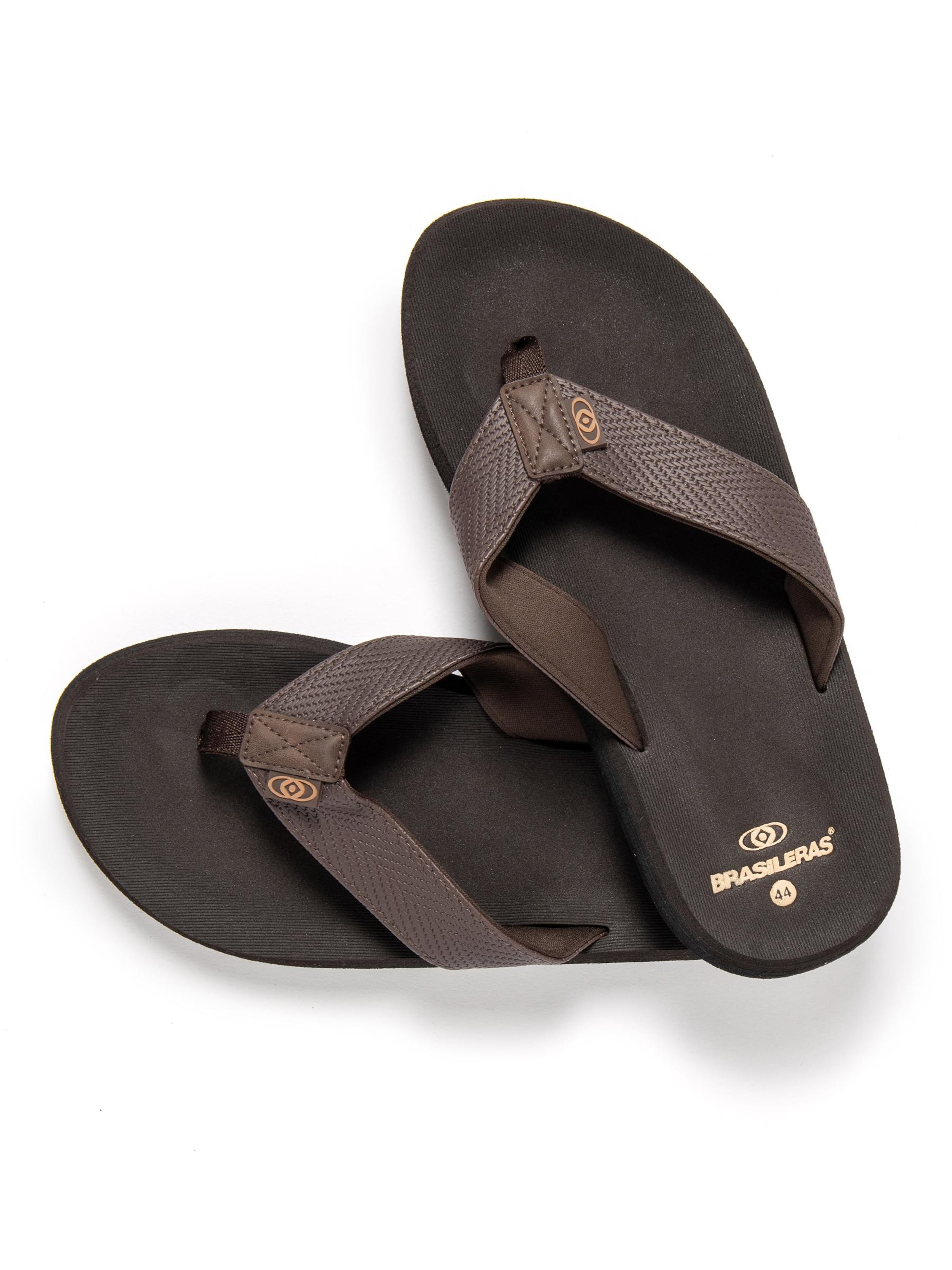 Brasileras Strand-/badschoen 'Puff' in Bruin