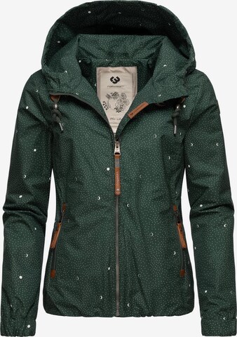 Ragwear Weatherproof jacket 'Darow' in Green: front