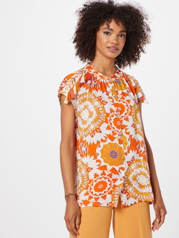 Derhy Blouse 'BOUVREUIL' in Orange: front