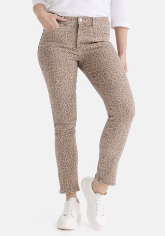 Skinny Jean 'Milano' STOOKER WOMEN en marron : devant