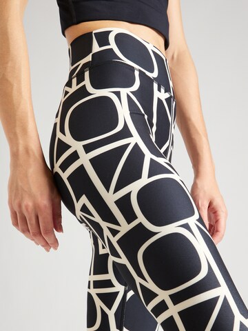 ONLY PLAY Skinny Sportbroek 'FONT-2' in Zwart